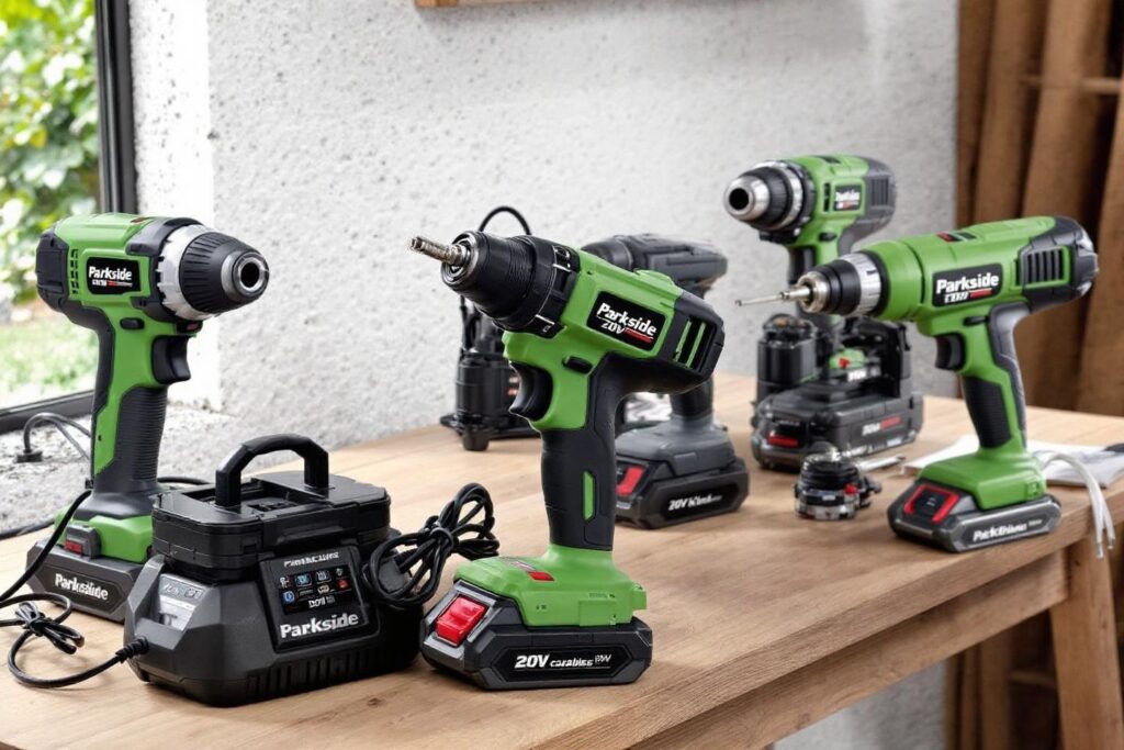 Batterie Parkside 20V : garantie, prix, modèles et chargeurs disponibles