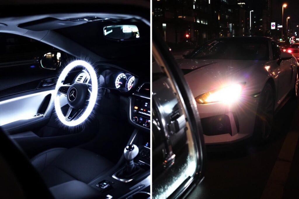 Ruban led 12v pour éclairage intérieur et extérieur de voiture - Bande flexible étanche