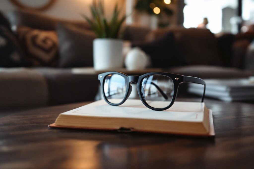 Lunettes sténopéiques à trous pour la relaxation et le soin des yeux