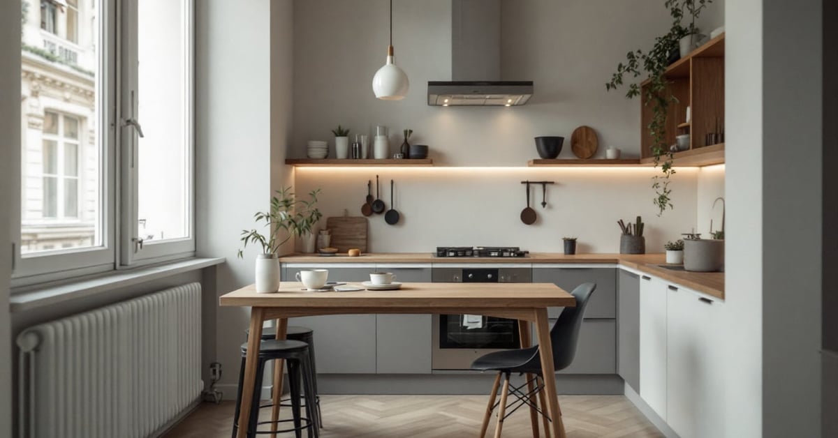 Entreprise de rénovation d'appartement à Paris – chantier moderne avec artisans au travail