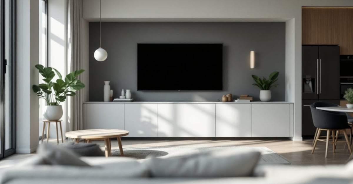Travaux de rénovation intérieure en cours dans une pièce moderne à rénover
